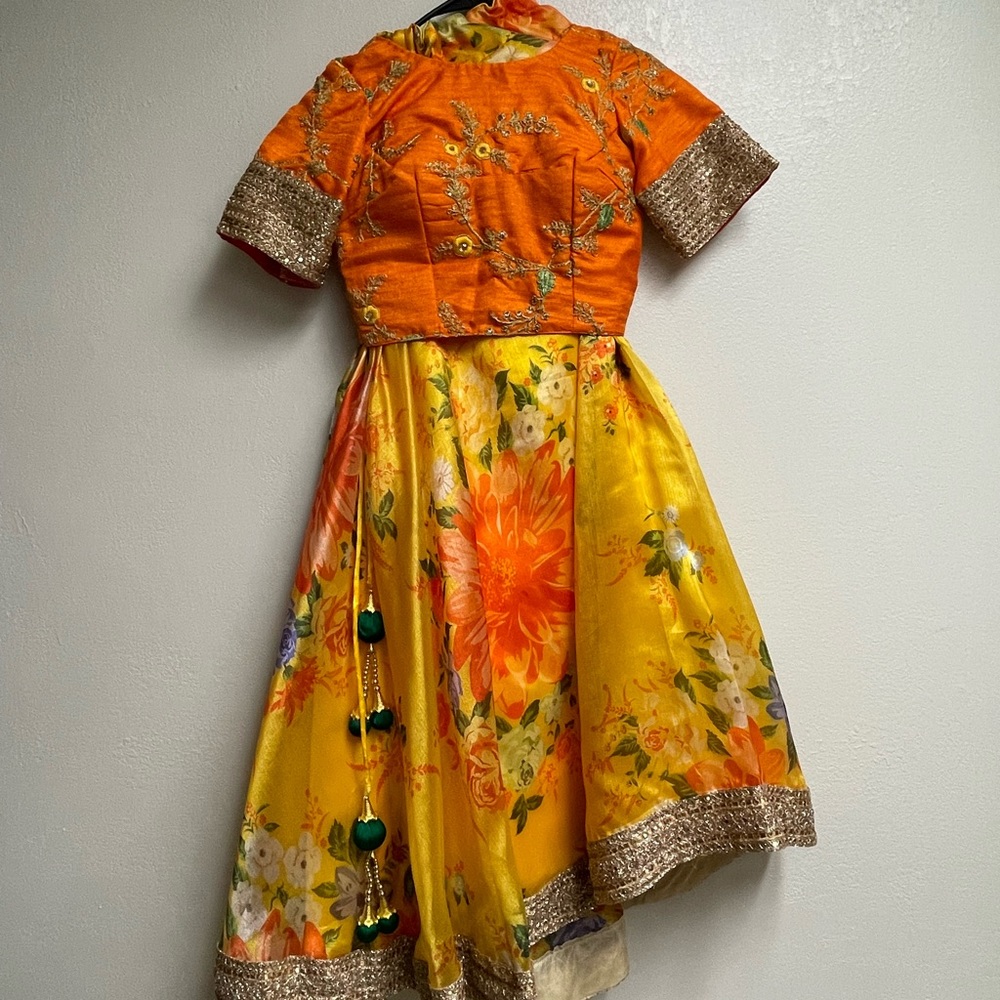 Floral lehenga